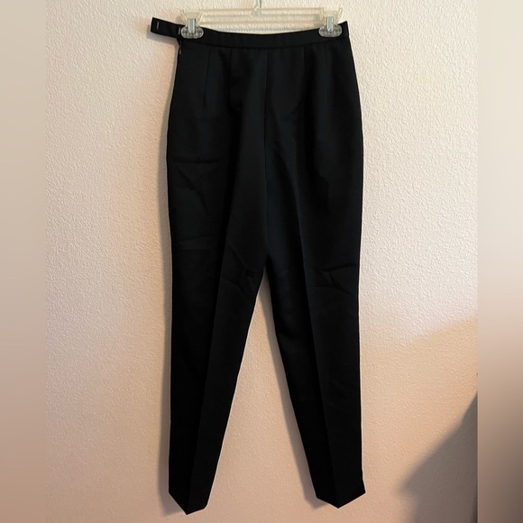 Black Cliassique Entier Slacks Size 2 - Picture 4 of 10